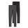 NAME IT Mädchen Nkfvivian 2p Noos Leggings, Dark Grey Melange, 158-164 EU