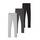 NAME IT Mädchen NKFVIVIAN Legging, Black/W. DGM & LGM, 158