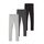 NAME IT Mädchen NKFVIVIAN Legging, Black/W. DGM & LGM, 128