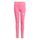 adidas Girl's ESSENTIALS 3 STRIPES LEGGINGS, pink/white, 11-12 Years