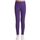 Auranso Leggings Mädchen Sport Baumwolle Kinder Hosen Lange Blickdicht 134-140 Lila