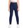 KEREDA Leggings Mädchen Baumwolle Sport Kinder Sportleggings Teenager Lang Hosen Navy 134-140