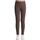 Auranso Leggings Mädchen Sport Baumwolle Kinder Hosen Lange Blickdicht 134-140 Braun