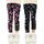 Adorel Mädchen Winter Leggings Gefüttert Warm Bunt Dicke Thermohosen 2er-Pack Schwarz Schleife & Dunkelblau Schmetterling 134-140 (Herstellergröße 140)