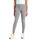 Haloumoning Leggings Mädchen Yogahose Einfarbig Jogginghose Laufhose Sporthose Trainninghose Basic Elastisch Blickdichte Hose für Kinder Grau 7-8Jahre