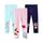 EmaoFun Mädchen Leggings Multipack,Kinder Hose Kleinkind aus Baumwolle,3er-Pack Set(Apple6Y)