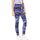 Domee Mädchen Sport Leggings Sporthose Turnhose Gymnastik Fitness Bunte Lila 158-164 (Herstellergröße 160)