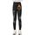 Tilozs Mädchen Thermoleggings Gefütterte Winter Hosen Warm High Waist Elastisch Sport Leggings Kinder mit Diamantdruck, Fünf Spitze Stern, 134-140(Herstellergröße: 140)