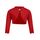 trudge Mädchen Bolero Festlich Baumwolle Strickjacke Langarm Kinder Cardigan Kommunion Tauf Hochzeit Rot 122/6-7Jahre