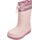 Playshoes Regenstiefel Gefüttert Unisex Kinder Gummistiefel, Rosa Gefüttert, 27 EU