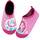 Kyopp Hausschuhe Kinder Junge Mädchen Pantoffeln Rutschfest Barfussschuhe Kindergarten Slippers für Atmungsaktive Weich Lauflernschuhe Kleinkinder Schuhe(Meerjungfrau-Rosa 32/33EU)