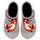 Kyopp Hausschuhe Kinder Junge Klettverschluss Schuhe Mädchen Pantoffeln Rutschfest Slippers für Atmungsaktive Weich Kleinkinder Schuhe(Fuchs Grau 32/33EU)