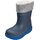Playshoes Regenstiefel mit Futter (Herausnehmbar) Unisex Kinder Gummistiefel, Marine Socke, 25 EU
