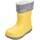 Playshoes Regenstiefel mit Futter (Herausnehmbar) Unisex Kinder Gummistiefel, Gelb Socke, 31 EU