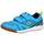 Lico Jungen Unisex Kinder Boulder V Hallenturnschuhe, Blau/Marine/Lemon, 28 EU