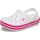 Crocs Unisex Kinder Crocband Clog K Clog, White/Pink Crush, 33/34 EU