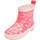 Playshoes Gummistiefel Halbschaft Tupfen Unisex Kinder Gummistiefel, Koralle Tupfen, 18 EU