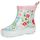 Playshoes Unisex Kinder Gummistiefel Halbschaft Regenstiefel, Blumen, 23 EU