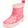 Playshoes Gummistiefel Halbschaft Tupfen Unisex Kinder Gummistiefel, Koralle Tupfen, 24 EU