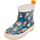 Playshoes Gummistiefel Halbschaft Dschungel Unisex Kinder Gummistiefel, Petrol Dschungel, 24 EU