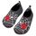 Torotto Hausschuhe Kinder Mädchen Junge Pantoffeln Atmungsaktive Rutschfest Weich Turnschläppchen Barfussschuhe für Lauflernschuhe Kleinkinder Schuhe Kindergarten Unisex(Graue Spinne 32/33 EU)