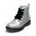 DREAM PAIRS Jungen Mädchen Stiefel Klassische Stiefel für Kinder Herbst Fashion Schnürstiefel Winterstiefel mittelere Stiefel,Size 31,Silber/Pu,SDBO2220K