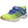 Lico Barney V Jungen Hallenturnschuh, Lemon/ Blau, 26 EU