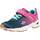 Lico Mädchen Barney Hallenturnschuhe, Marine Pink Türkis, 32 EU