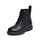DREAM PAIRS Jungen Mädchen Stiefel Klassische Stiefel für Kinder Herbst Fashion Schnürstiefel Winterstiefel mittelere Stiefel Schwarz/PU 32 (EUR) KBO211
