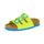 Lico Unisex Kinder BIOLINE KIDS Pantoletten, Lemon/ Blau, 35 EU