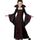 LOBTY Vampir Hexe Kostüm Kinder Erwachsene Halloween Kostüme Verkleidungsparty für Halloween Karneval Fasching Hexenkostüm Mädchen Hexenkleid Hexenhut