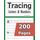 Tracing Letters and Numbers : 200 Practice Pages: Workbook for Preschool, Kindergarten, and Kids Ages 3-5