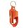 Vesidoloy Inhalator-Schlüsselanhängerhalter, tragbarer Leder-Inhalator-Halter – PU-Leder Aufbewahrungswerkzeug für Camping, Reisen, Geschäftsreisen, Zuhause, Schule, Orange 1, Refer to description,