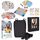 HP Premium Zink Fotopapier (50 Stück) mit Fotoalbum, Etui, Aufklebern, Markern