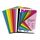 PLAY-CUT Fotokarton A5 Set (300g/m2) | 50 Bogen Din A5 Foto Karton Bunt mit 10 Verschiedenen Farben | Dickes Foto Papier | Premium Druckerpapier Dicke Stärke | Karton zum Basteln Drucken