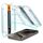 Spigen Glas.tR EZ Fit Schutzfolie kompatibel mit iPhone 15 Pro Max, 2 Stück, Kratzfest, 9H Härte Folie