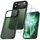 UniqueMe für iPhone 17 Pro Hülle - Handyhülle für iPhone 17 Pro Case, Rundumschutz Hülle Set Schutzhülle Cover, 1 Handyhülle & 2 Schutzfolie - Matt Grün