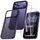UniqueMe für iPhone 17 Pro Max Hülle - Handyhülle für iPhone 17 Pro Max Case, Rundumschutz Hülle Set Schutzhülle Cover, 1 Handyhülle & 2 Schutzfolie - Matt Lila