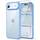 TAURI für iPhone Air Hülle 6,5" mit Panzer Schutz Glas Folie, Vollständiger Kameraschutz, [Anti-Vergilbung] Stoßfest Militärstandard Transparent Handyhülle für 17 Air - Sternenblau