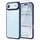 TAURI für iPhone Air Hülle 6,5" mit Panzer Schutz Glas Folie, Vollständiger Kameraschutz, [Anti-Vergilbung] Stoßfest Militärstandard Transparent Handyhülle für 17 Air - Matt Marineblau