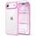 TAURI für iPhone Air Hülle 6,5" mit Panzer Schutz Glas Folie, Vollständiger Kameraschutz, [Anti-Vergilbung] Stoßfest Militärstandard Transparent Handyhülle für 17 Air - Rosa