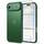 TAURI für iPhone Air Hülle 6,5" mit Panzer Schutz Glas Folie, Vollständiger Kameraschutz, [Anti-Vergilbung] Stoßfest Militärstandard Transparent Handyhülle für 17 Air - Matt Gebirgswaldgrün