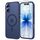TAURI für iPhone 17 Hülle 6,3" mit Panzer Schutz Glas Folie, Kompatibel mit MagSafe, Schutz nach Militärstandard, [Anti-Vergilbung] Stoßfest Transparent Magnetisch Handyhülle - Matt Marineblau