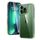 TAURI für iPhone 13 Pro Max Hülle 6,7" mit Panzer Schutz Glas Folie, Schutz nach Militärstandard, [Anti-Vergilbung] Stoßfest Transparent Handyhülle - Durchsichtig
