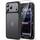 TAURI für iPhone 17 Pro Max Hülle 6,9" mit Panzer Schutz Glas Folie, Vollständiger Kameraschutz, [Anti-Vergilbung] Stoßfest Militärstandard Transparent Handyhülle - Matt Schwarz