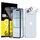 NEW'C 2 X Panzer Schutz Glas für iPhone Air (6,5 Zoll) und 2 X Kamera Panzer Schutz Glas Kameraschutz für iPhone Air (6,5 Zoll) -Einfaches Installationswerkzeug enthalten- kratzfest