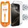 QsmQam für iPhone 16 Pro für Panzerglas + Kamera Schutzfolie, Militärstandard Bruchsicherer, [Full Screen], Ultra Top 9H+ Glas, Auto-Installation, mit Auto-Staubentfernung [2+2 Stück]