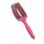 Olivia Garden Fingerbrush Care Iconic - Medium - Hot Pink - Detangler Bürste mit Wildschweinborsten & Nylon für gesundes und glänzendes Haar
