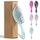 Ninabella Mini Haarbürste ohne Ziepen - Bürste für Reisen - Entwirrbürste für trockenes und nasses Haar - Detangler Bürste - Hair Brush - Mint Grün