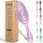 Ninabella Haarbürste ohne Ziepen - Bürste für Damen und Herren - Detangler Bürste auch für Locken & Lange Haare - Entwirrbürste Haarbürsten - Rosa